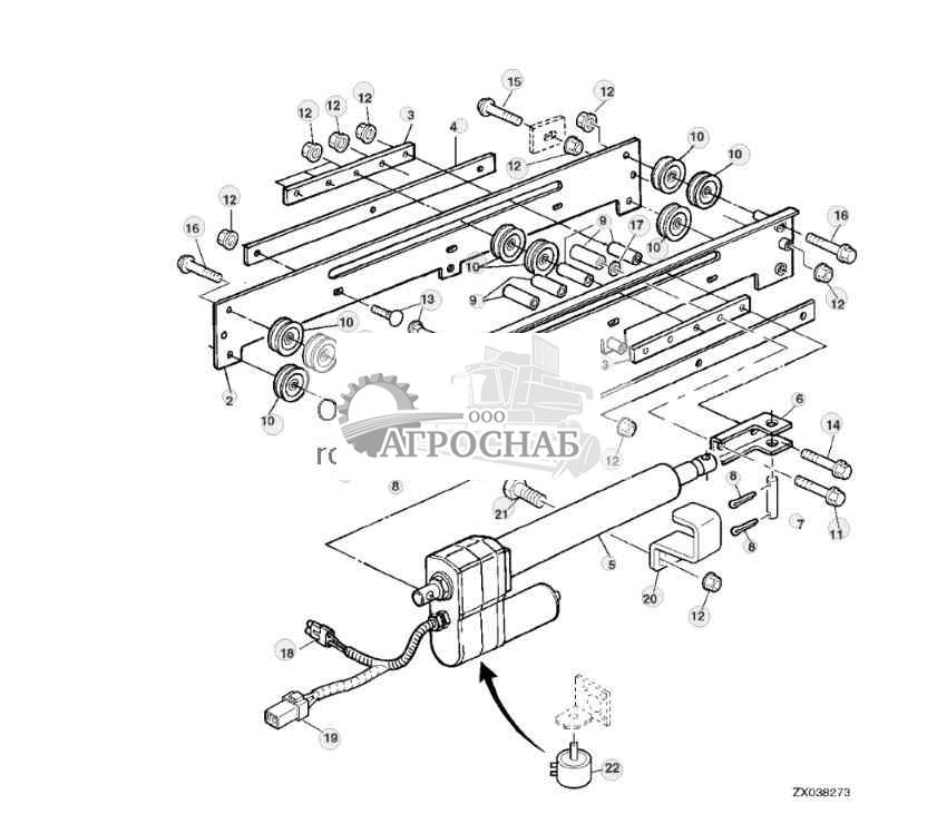 HORIZONTAL SHARPENING STONE ADJUSTMENT COMPONENTS 